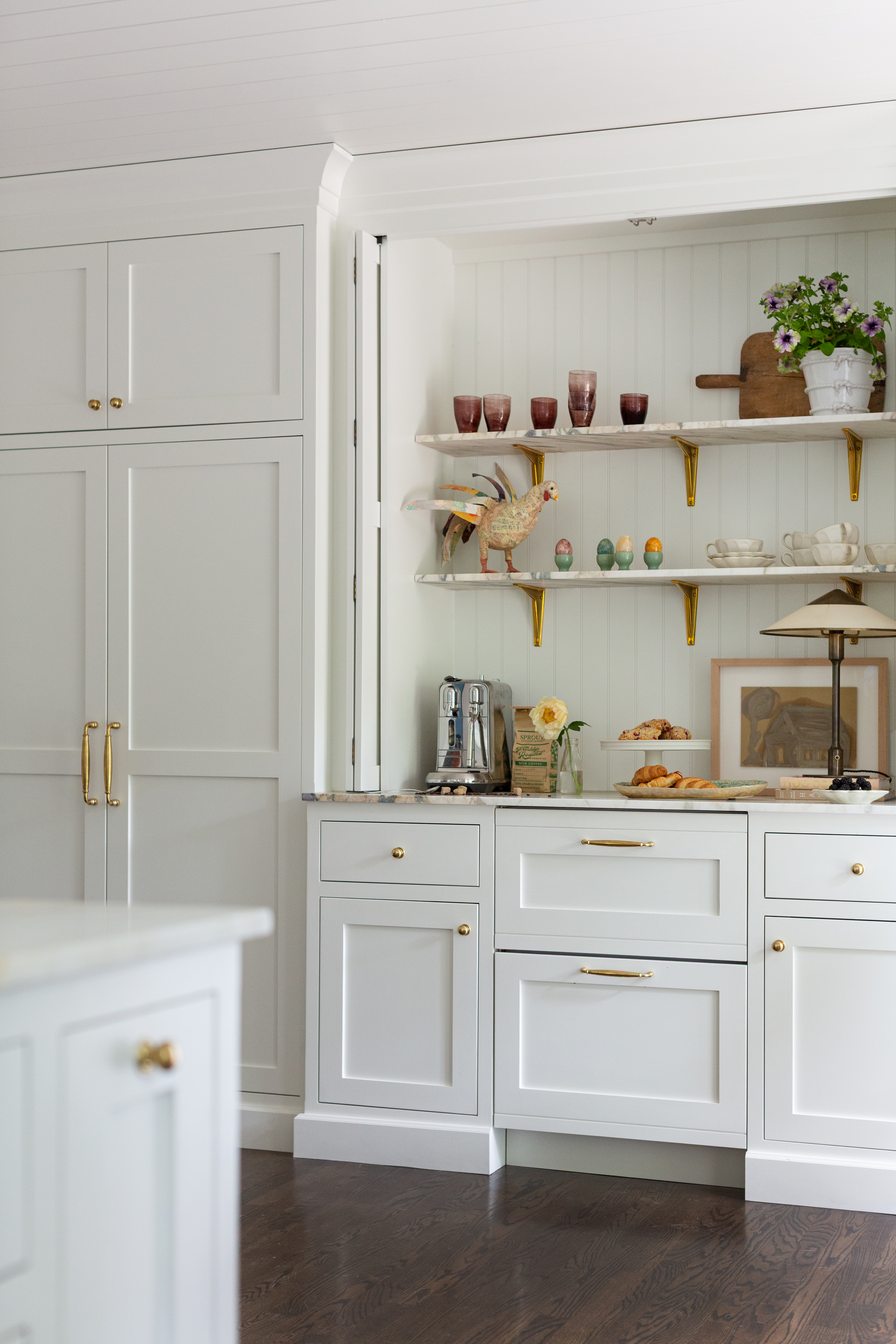 Brookside kitchen remodel with custom cabinetry.